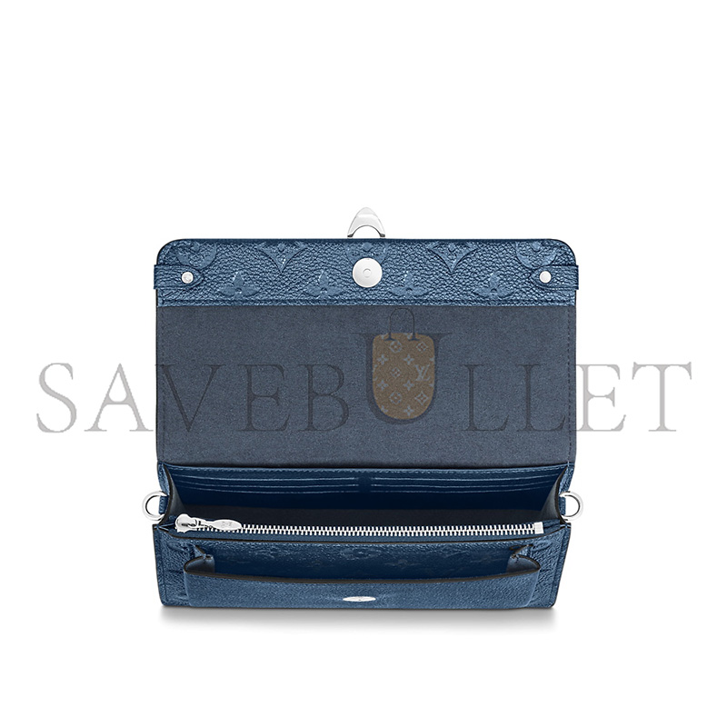 l0*is V*t0n platine monogram empreinte vavin chain wallet silver hardware m59077 (19*12*4cm)